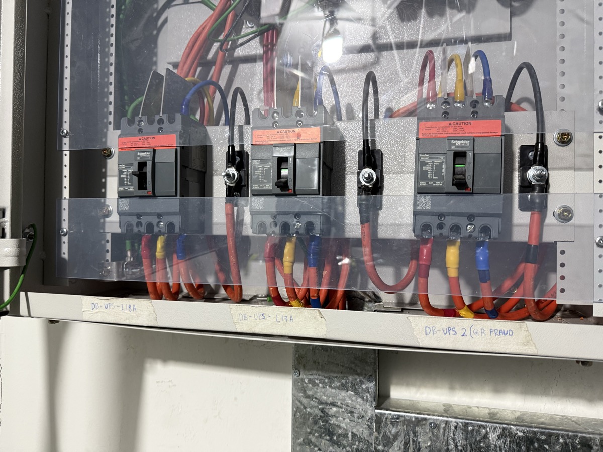 Electrical conduit wiring for commercial property