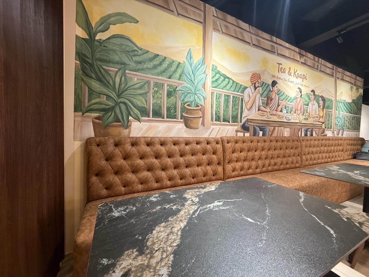 Full view of completed cafe renovation in Kajang