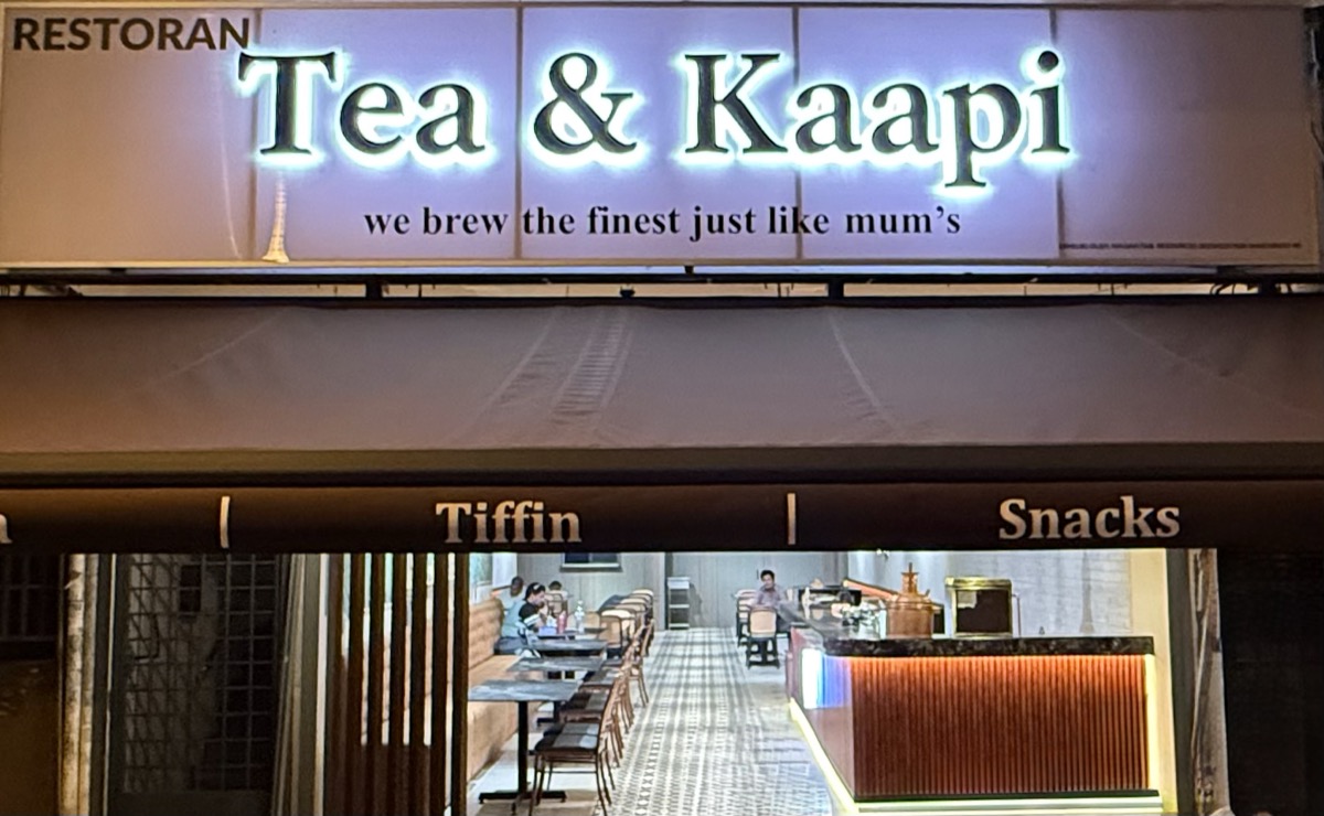 Shoplot renovation completed exterior view in Kajang